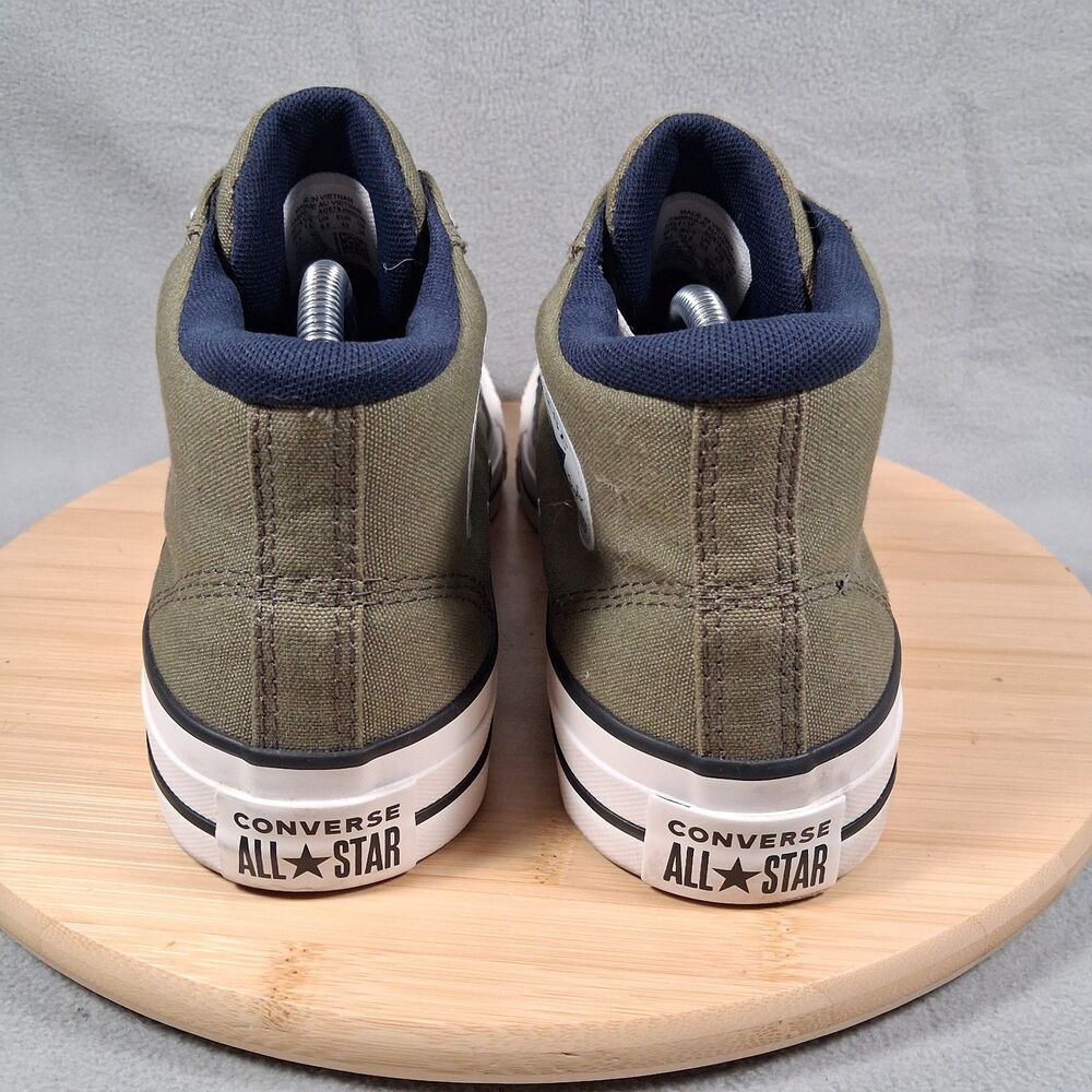 Converse Men's CTAS Size 9.5 Malden Street Green Mid Top Shoes Sneakers - Picture 9 of 15